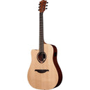 Lag Guitars TL70DCE Tramontane 70 Guitare électrique acoustique Dreadnought pour gaucher Naturel