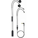 Mackie MP-220 BTA Dual Driver In-Ear Monitors W/ Bluetooth - Red One Music