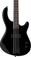 Dean E09 CBK PK - Basse électrique noire avec ampli et accessoires