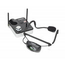 Samson SW9A9SQE-K Airline 99M AH9 Fitness Headset Wireless System - Red One Music