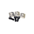 Profile PLB001-BK - NutBlock&Screw-LockNut 3pc/set Black - Red One Music