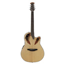 Ovation CE44-4 Celebrity Elite Series - Mid Depth Lyrachord Body Acoustic-Electric Guitar - Natural