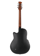 Ovation CE44P-TGE Celebrity Elite® Exotic - Guitare électro-acoustique Lyrachord de profondeur moyenne - Oeil de tigre foncé sur érable matelassé exotique