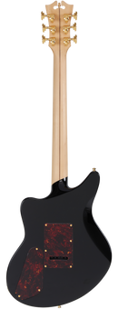D'Angelico DADBEDSBKGTR Guitare électrique (Noir massif)