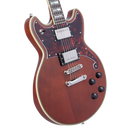 D'Angelico DELUXE BRIGHTON Series Electric Guitar (Matte Walnut)