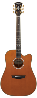 D'Angelico DAED500VNATGP2 Excel Bowery Dread Guitare électro-acoustique (Vintage Naturel)