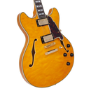 D'Angelico EXCEL DC XT Series Semi Hollow-Body Electric Guitar (Natural)