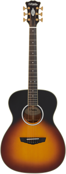 D'Angelico DAEOMVSNGP2 Excel Tammany OM Guitare électro-acoustique (Vintage Sunset)