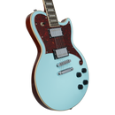 D'Angelico DAPATLSBMCS Guitare électrique (Bleu ciel)