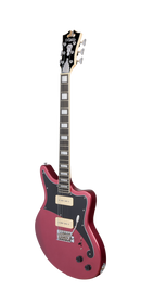 D'Angelico DAPBEDOXBCTR Guitare électrique (Oxblood)