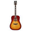 D'Angelico DAPD300ITBAPS PREMIER LEXINGTON Series - Guitare électrique acoustique Lexington Dreadnought - Iced Tea Burst