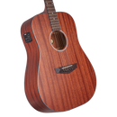 D'Angelico DAPLSD300MAHCP PREMIER LEXINGTON Series - Guitare électrique acoustique Lexington LS Dreadnought - Acajou satiné