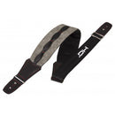 DieHard DHSTRAP400GRS SUPERB Sangle de guitare courte en nylon/polyester/néoprène (gris/noir)