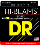 DR Handmade Strings ER-50 Hi-beams Bass Strings - Heavy (50-110)