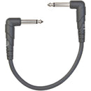 D'Addario PW-CGTP-105 Classic Series Patch Cable Angle - 6"