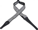 Levy's MP-28 Polyester Guitar Strap - 2" (Checker Pattern)