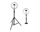 Gator Frameworks GFW-RINGLIGHTSET Ensemble de deux supports avec anneaux lumineux et supports de téléphone