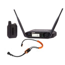 Shure GLXD14+ Dual Band Wireless System with GLXD4+ Tabletop Receiver GLXD1+ Bodypack Transmitter and SM31FH Headset Microphone
