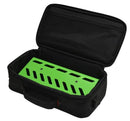 Gator GPB-LAK-GR Petit pédalier en aluminium avec sac de transport - Screamer Green