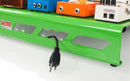 Gator GPB-XBAK-GR Pédalier en Aluminium Extra Large avec Sac de Transport - Vert Screamer