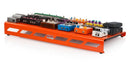 Gator GPB-XBAK-OR Planche à pédales en aluminium extra large avec sac de transport - Orange britannique