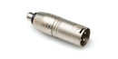 Hosa GXM-133 RCA Female to XLR Male Adaptor - Red One Music