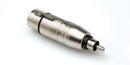 Hosa GXR-134 XLR Female to RCA Male Adaptor - Red One Music