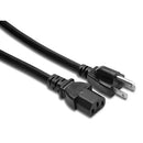 Câble d'extension Hosa PWC-141.5 avec connecteur femelle IEC 18 AWG (noir) - 1,5'