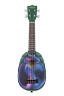 Kala KA-NV-BTLE Ukulélé soprano satiné - Bleu Beetle