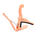 Kyser KGEFPPA Capodastre pour guitare électrique à changement rapide - Pacific Peach