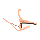 Kyser KGEFPPA Capodastre pour guitare électrique à changement rapide - Pacific Peach
