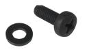 Caymon KS600 Bolt M6x16mm DIN7985 Black Phosphated And Nylon Washer (Bag of 100)