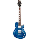 Guitare électrique Reverend Roundhouse RA (bleu transparent)
