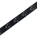 Levy's MPD2-112 Polyester Guitar Strap - 2" (Black & White Scanned Skull Motif)