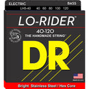 DR Handmade Strings LH5-40 Lo-rider 5-String Bass Strings - Light (40-120)