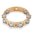 Latin Percussion LP380B-AL Pro Double Row Tambourine - 10" (Aluminum)