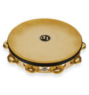 Latin Percussion LP383-BR Pro Tambourin à tête unique - 10" (laiton)