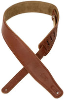 Levy's M26GF Garment Sangle de guitare en cuir – 6,3 cm (Tan)
