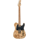 Michael Kelly MODSHOP 50 Electric Guitar (Natural Burl)