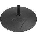 On-Stage MS9212 Heavy Duty Low Profile Mic Stand with 12” Base - Red One Music