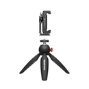Sennheiser XS Lav USB-C Mobie Kit w/ XS Lav USB-C Lavalier Mic, Manfrotto PIXI Mini Tripod and Smartphone Clamp
