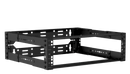 Caymon OPR303A/B 19" Depth Adjustable Open Frame Rack For 3 Units