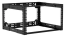 Caymon OPR306A/B 19" Depth Adjustable Open Frame Rack For 6 Units