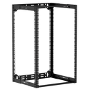 Caymon OPR318A/B 19" Depth Adjustable Open Frame Rack For 18 Units