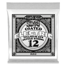 Ernie Ball 0212EB SLINKY EBOAT TITANIUM RENFORCE PLAINE GUITARE ELECTRICE - 0.012