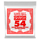 Ernie Ball 1154EB Nickel Wound Electric Custom Gauge Electric Guitar String - 0.054