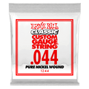 Ernie Ball 1244EB Classic Pure Nickel Wound Custom Gauge Electric Guitar String - 0.044