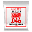 Ernie Ball 1246EB Classic Pure Nickel Wound Custom Gauge Electric Guitar String - 0.046