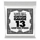 Ernie Ball 1313EB 6-Pack Loop End Stainless Steel Plain Banjo or Mandolin Guitar Strings - 0.013