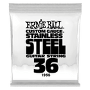 Ernie Ball 1936EB Custom Gauge Stainless Steel Wound Electric Guitar String - 0.036
